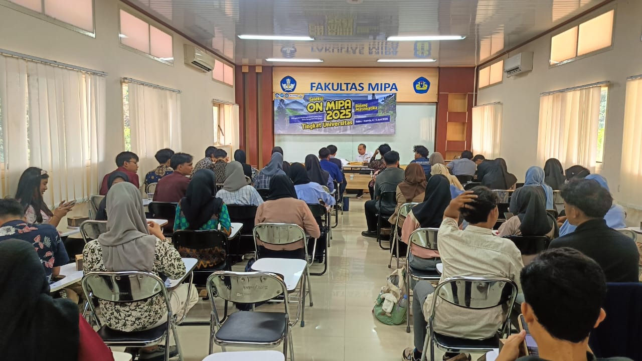 23 Mahasiswa Pendidikan Matematika FKIP Unila Ikuti Seleksi ONMIPA 2025 Tingkat Universitas